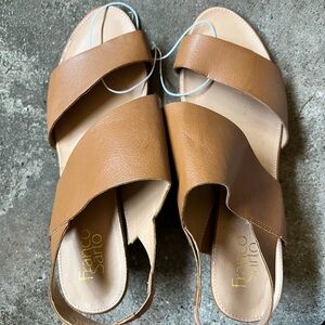 Franco Sarto Wedge heel brown